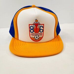 Vancouver 86ers Soccer Hat Trucker Mesh Vintage 1980s